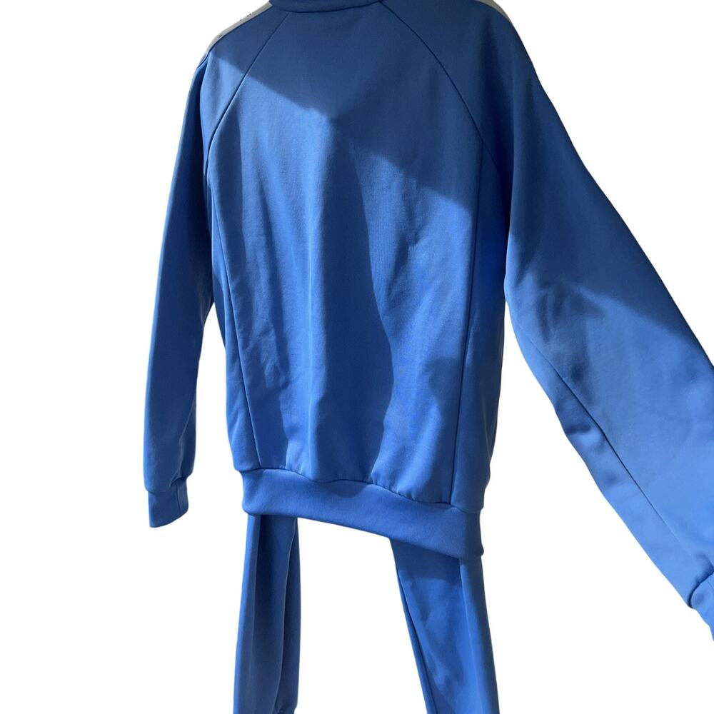 Adidas Mens Blue Pockets Windbreaker 2-Piece Track Suit Sz(see description) - Picture 2 of 7